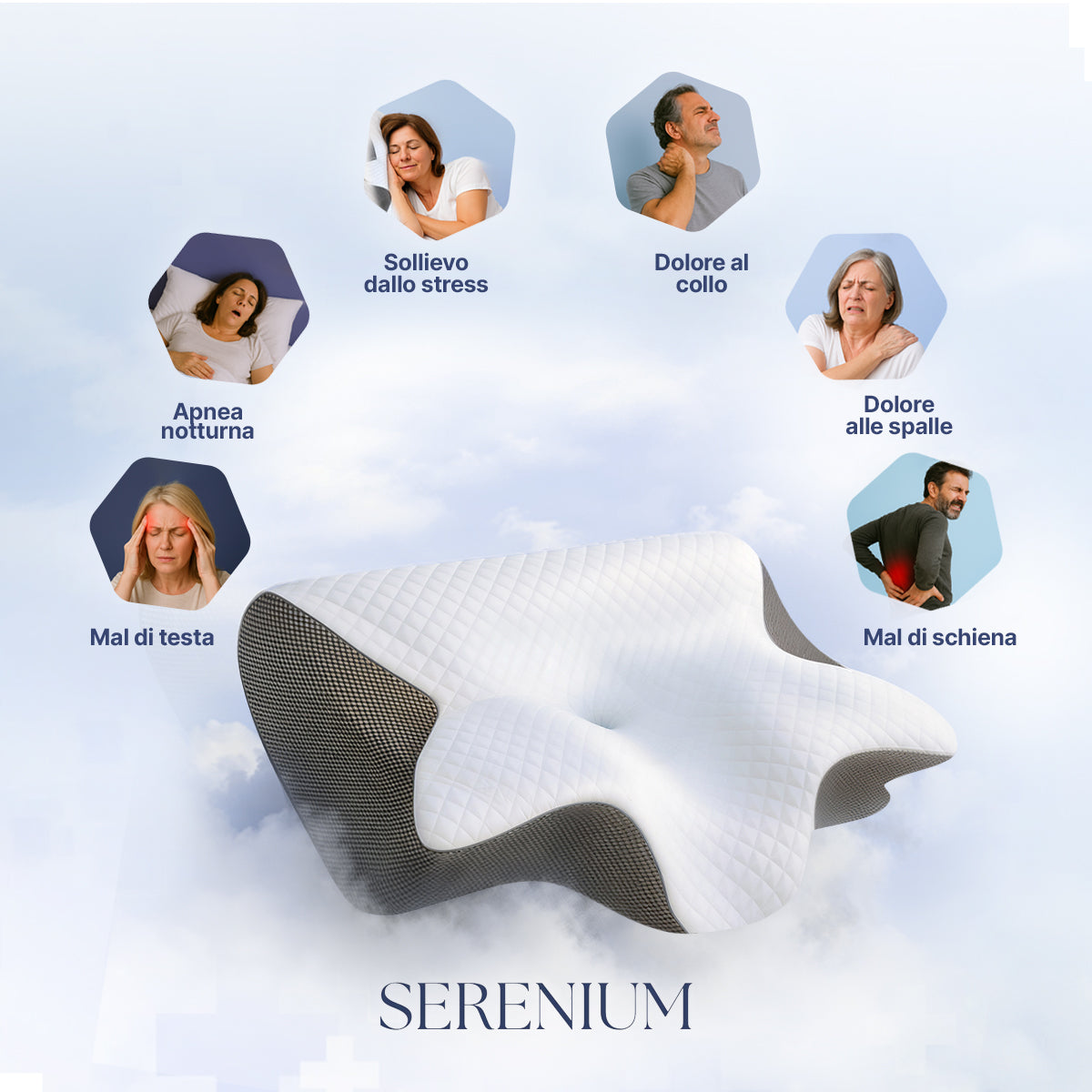 OrthoSleep™ Serenium - Sollievo Cervicale