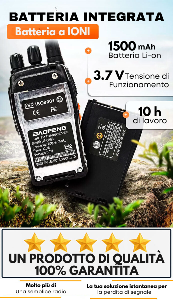 Ricetrasmettitore Tattico Dual Band DMR – Potenza, Connettività e Affidabilità Professionale 