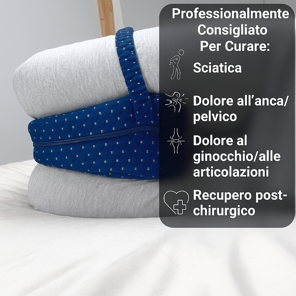 OrthoHip™ Serenium – Cuscino per Fianchi, Sciatica e Gambe