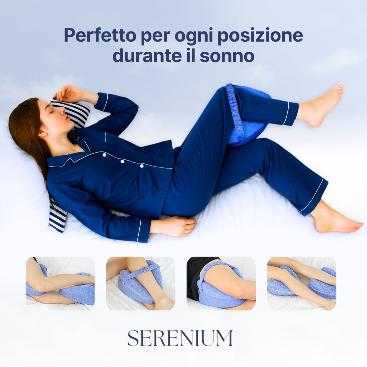OrthoHip™ Serenium – Cuscino per Fianchi, Sciatica e Gambe